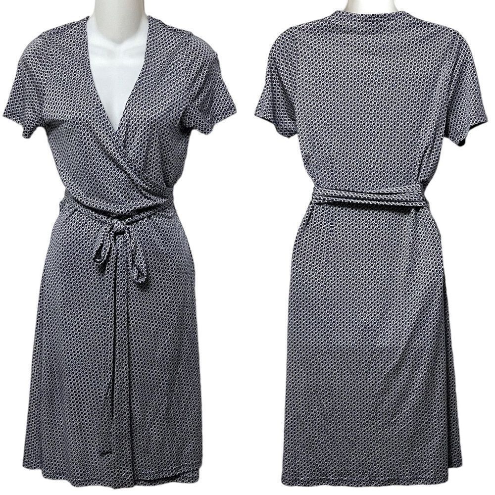 PURE COLLECTION 100% Silk Wrap Dress